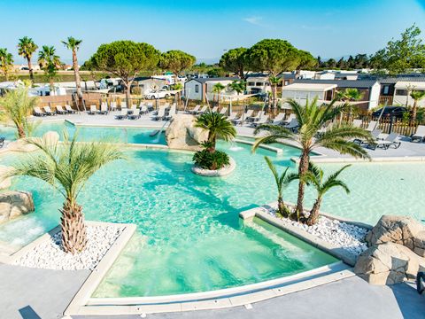 Camping Club Les Tamaris 5* - MS VACANCES - Pyrénées-Orientales