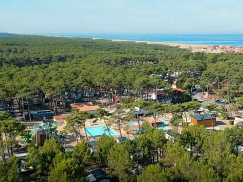 Camping Club Les Tourterelles 4* - MS VACANCES - Landes - Image N°0