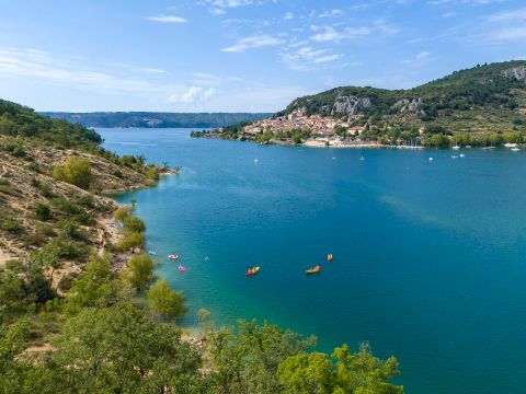 Camping Tikayan Rives du Lac de Sainte Croix - Var - Image N°0