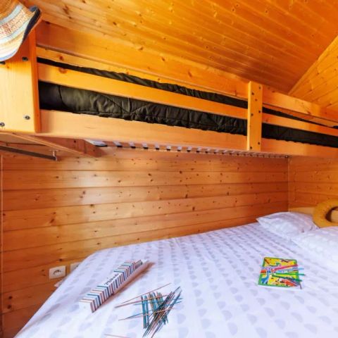 Mobilheim 5 Personen - Chalet Edelweiss 3 Zimmer 5 Personen + TV
