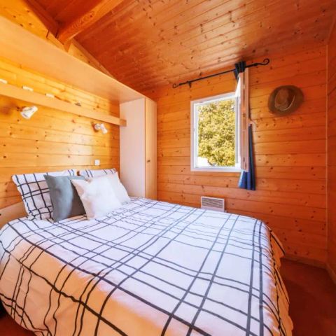 Mobilheim 5 Personen - Chalet Edelweiss 3 Zimmer 5 Personen + TV