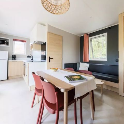 Mobilheim 4 Personen - Cottage Premium 3 Zimmer 4 Personen + TV