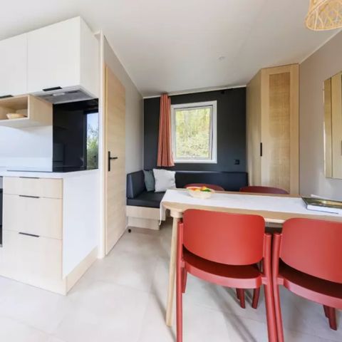 Mobilheim 4 Personen - Cottage Premium 3 Zimmer 4 Personen + TV