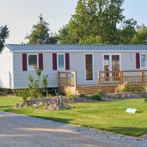 Mobilheim 6 Personen - Mobilheim Excellence 3 Schlafzimmer Terrasse (für 6 Personen)