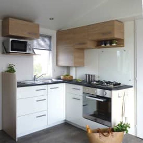 Mobilheim 4 Personen - Elégance 2 Schlafzimmer Terrasse (4 Personen)