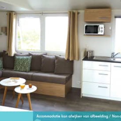 Mobilheim 4 Personen - Elégance 2 Schlafzimmer Terrasse (4 Personen)
