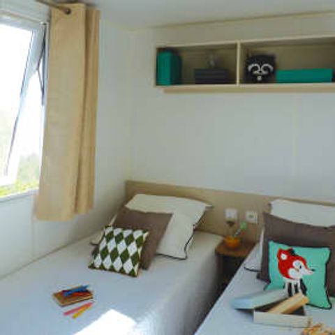 Mobilheim 6 personen - Mobil home Excellence 3 Schlafzimmer + Airco (6 Schlafplätze)