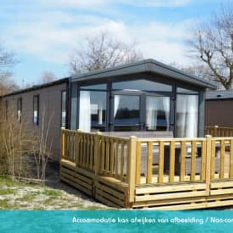 Chalet 4 Personen - Chalet Extra Large 2 Schlafzimmer mit Terrasse
