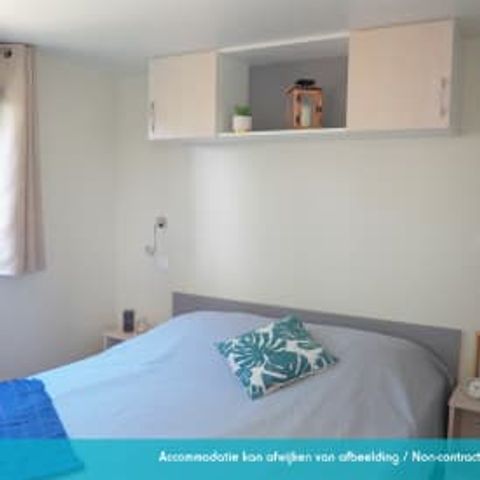 Mobilheim 4 Personen - Mobilheim Elégance 2 schlafzimmer terrasse