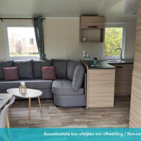 Mobilheim 6 Personen - Mobilheim Excellence 3 Schlafzimmer Terrasse