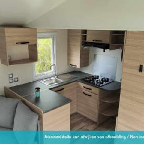 Mobilheim 6 Personen - Mobilheim Excellence 3 Schlafzimmer Terrasse