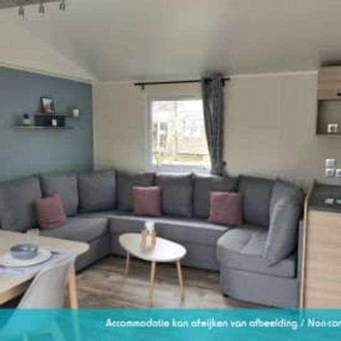 Mobilheim 6 Personen - Mobilheim Excellence 3 Schlafzimmer Terrasse
