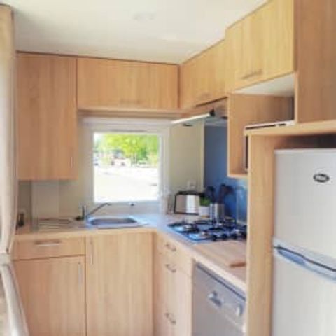 Mobilheim 6 Personen - Mobilheim Elégance 3 schlafzimmer terrasse