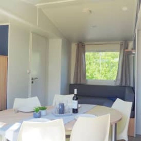 Mobilheim 6 Personen - Mobilheim Elégance 3 schlafzimmer terrasse