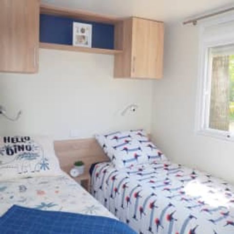Mobilheim 6 Personen - Mobilheim Elégance 3 schlafzimmer terrasse