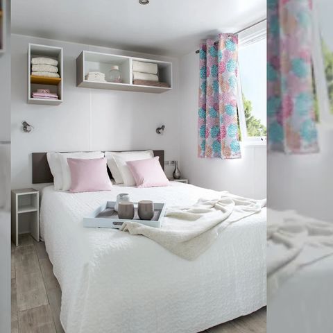 Mobilheim 4 Personen - Mobil Home Confort L'Autize - 2 Zimmer