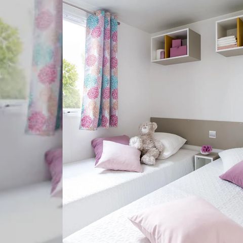 Mobilheim 4 Personen - Mobil Home Confort L'Autize - 2 Zimmer