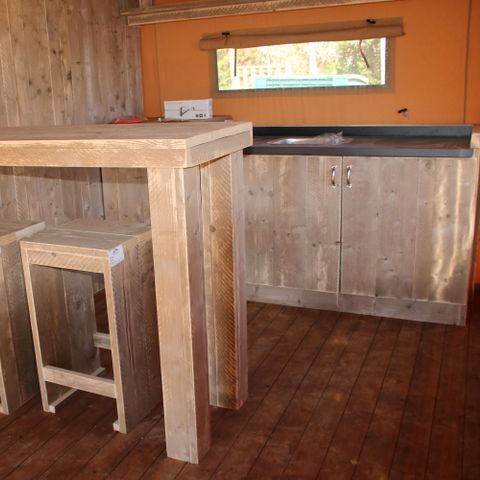 Safarizelt 5 Personen - Lodge Privilège Nature - 2 Zimmer