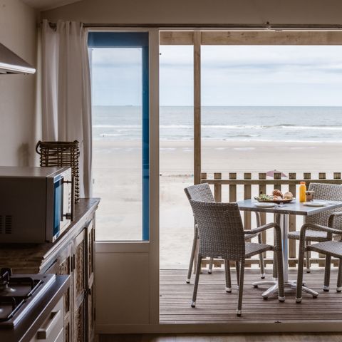 Bungalow 4 Personen - Strandhaus Meer 4A