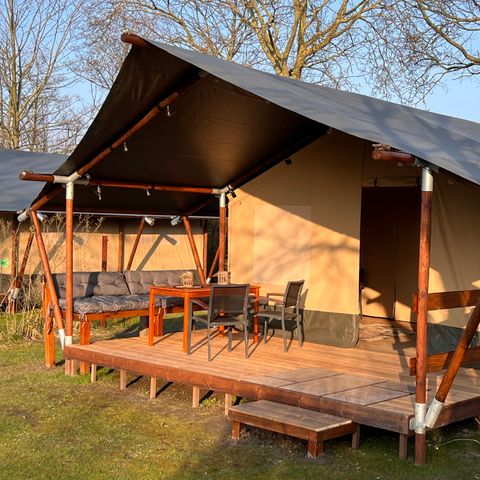 SafariZelt 4 Personen - Campingplatz 'de Val' - Safarizelt 4 Personen