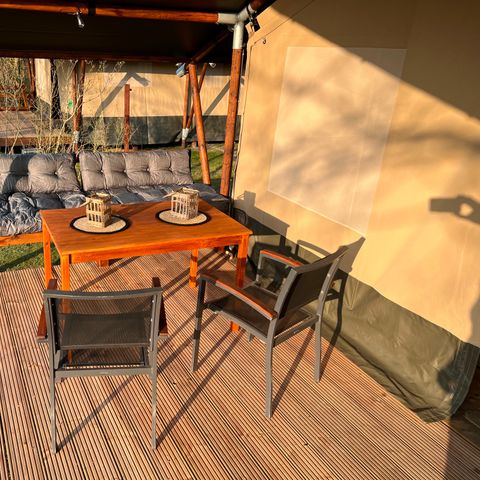 SafariZelt 4 Personen - Campingplatz 'de Val' - Safarizelt 4 Personen