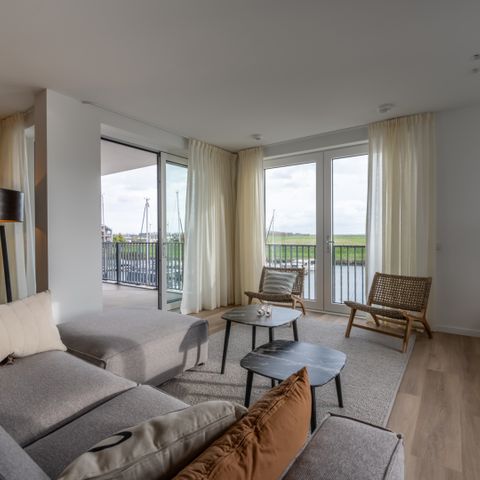 Apartement 6 Personen - Luxuriöses Hafen-Loft mit Hafenblick