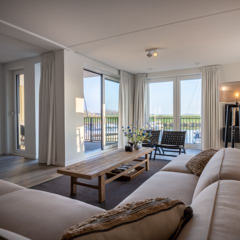 Apartement 6 Personen - Luxuriöses Hafen-Loft mit Hafenblick