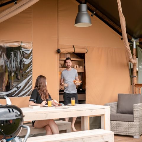 Safarizelt 6 Personen - Glamping-Zelt