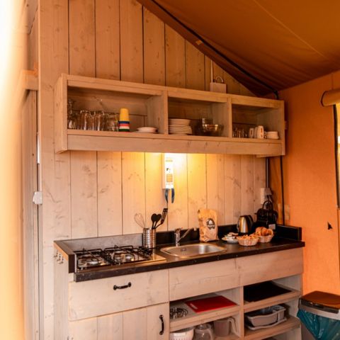 Safarizelt 6 Personen - Glamping-Zelt