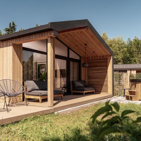 Lodge 6 personen - Natur mit Whirlpool