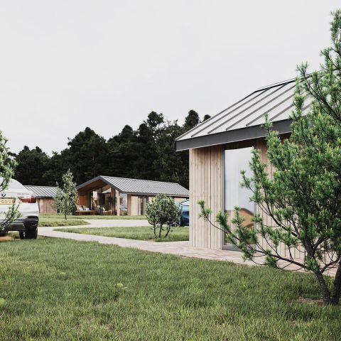 LODGE 6 Personen - Natur mit Whirlpool