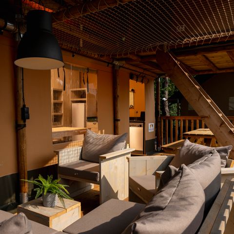 Safarizelt 7 Personen - Glamping-Zelt