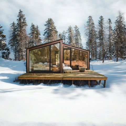 Chalet 2 Personen - Hütte auf dem Hügel