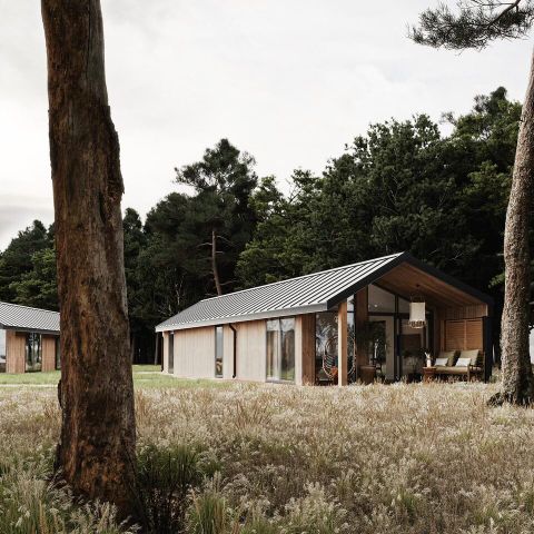 LODGE 6 Personen - Natur mit Panoramasauna