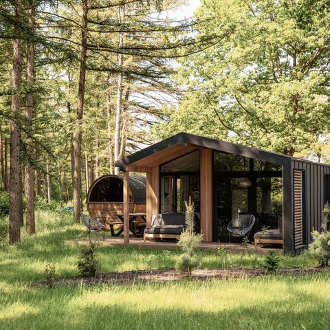 Lodge 6 personen - Natur mit Panoramasauna