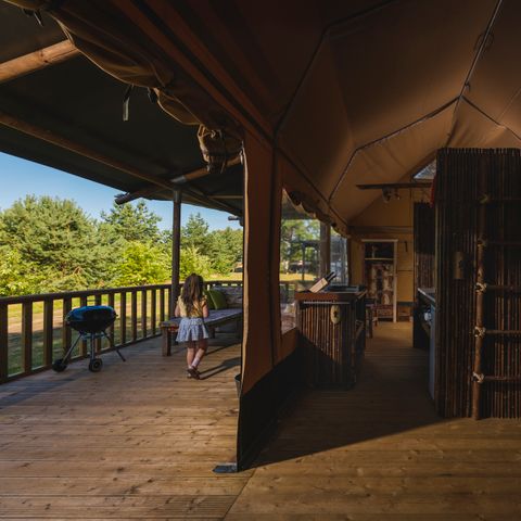 Safarizelt 5 Personen - Glamping-Zelt