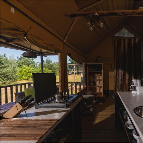 Safarizelt 5 Personen - Glamping-Zelt