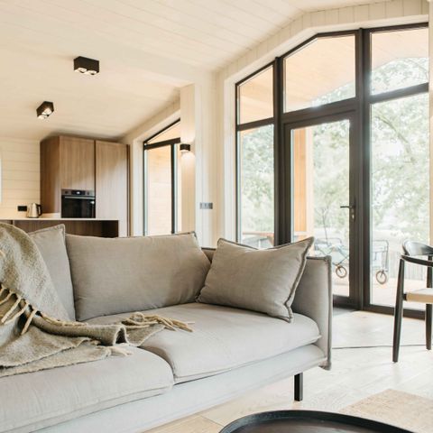 LODGE 4 Personen - Berggipfel Scandi mit Sauna