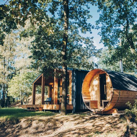 LODGE 4 Personen - Berggipfel Scandi mit Sauna