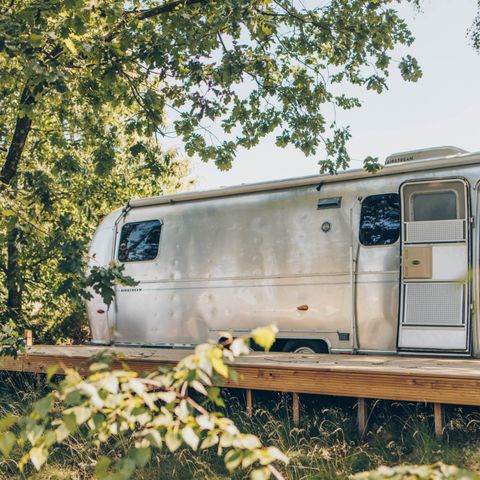 Unterkunft 4 personen - Airstream mit Whirlpool