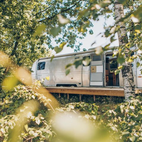 Unterkunft 2 personen - Airstream mit Whirlpool