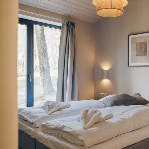 Lodge 5 personen - Beach Side Scandi mit Whirlpool