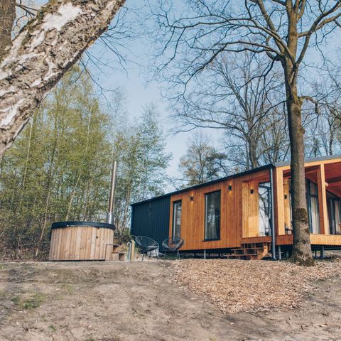 Lodge 5 personen - Hill Side Scandi mit Whirlpool