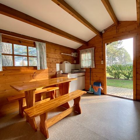 Bungalow 6 Personen - Camping-Hütte