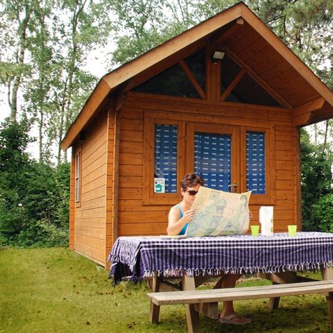 Bungalow 4 Personen - Wanderer-Hütte