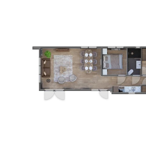 Bungalow 6 Personen - Birch Court