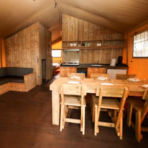 SafariZelt 8 Personen - Campingplatz Liefrange - Safarizelt