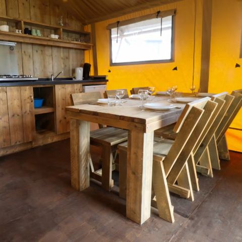 SafariZelt 8 Personen - Campingplatz Liefrange - Safarizelt