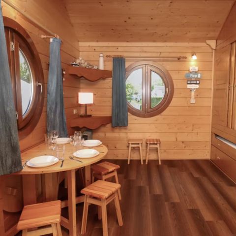 AUßERGEWÖHNLICHE UNTERKUNFT 5 Personen - Haus des Kapitäns (max. 3 Erwachsene)