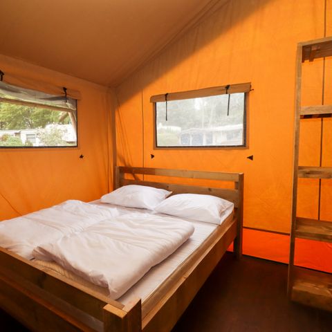 Safarizelt 8 Personen - Campingplatz Liefrange - Safarizelt